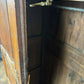 Antique French Oak Two Door Armoire / Wardrobe