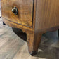 19th Century String Inlaid Bow Fronted Mahogany Chest Of Drawersc