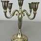 Pair of Candelabras Vintage French Style Metal Five Arm Candle Holders LOT 6482