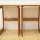 Vintage Bedside Table Set Of 2 Pair McIntosh Teak Mid Century Danish Design