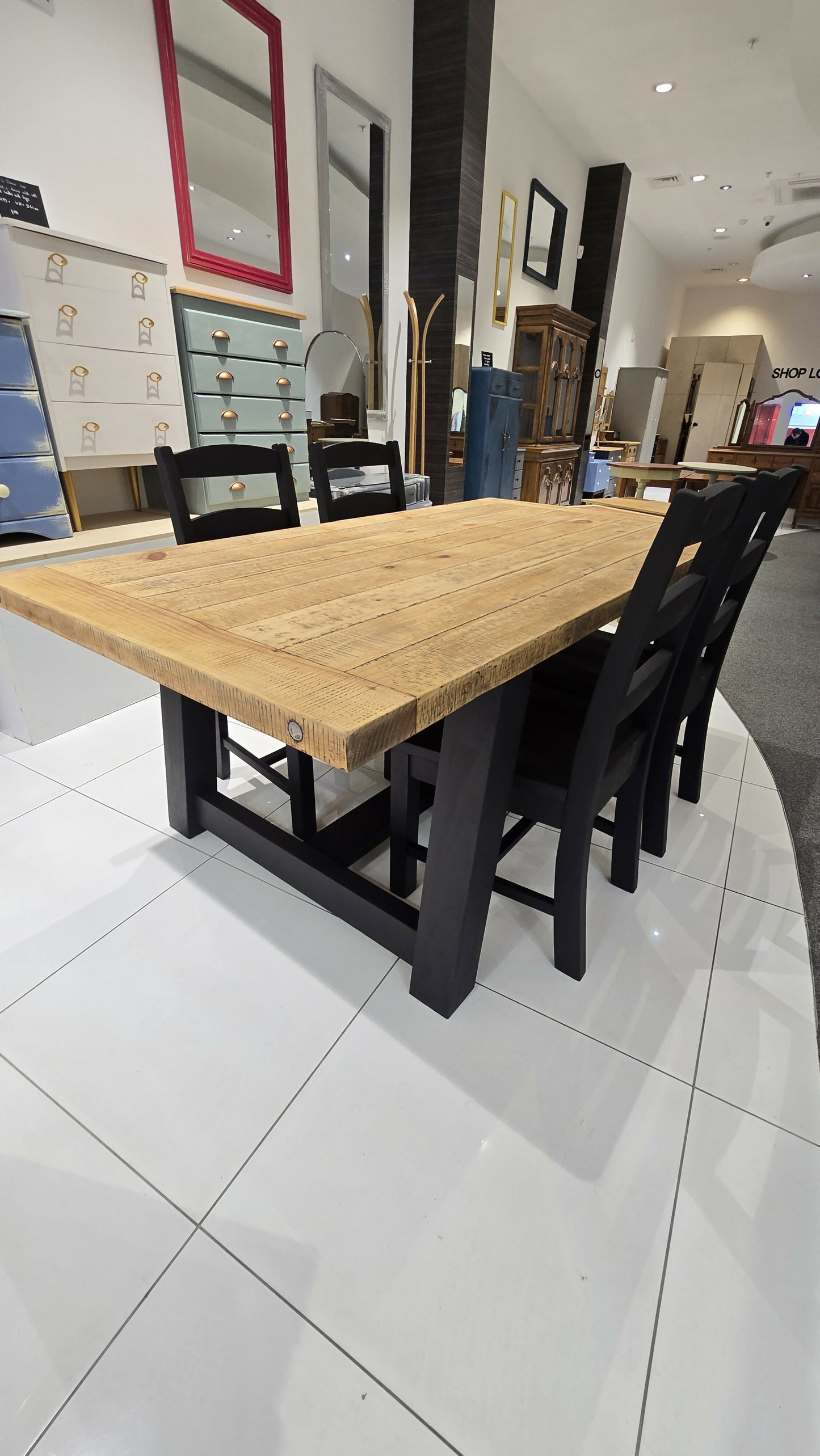 Table and 4 Chairs