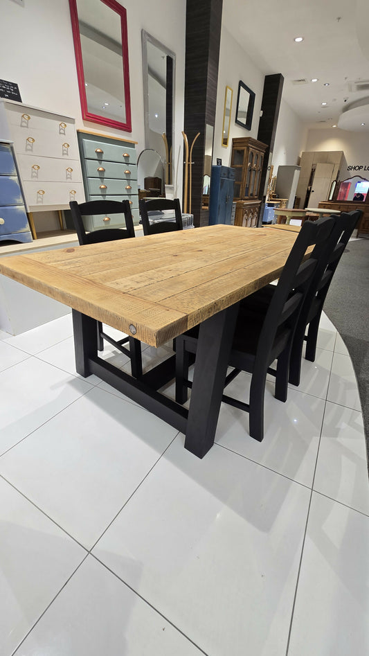 Table and 4 Chairs