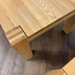 Pair of Modern Solid Oak Lamp Tables