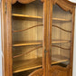 Bookcase Vintage French Louis Oak Glazed Display Cabinet Sideboard LOT 6522