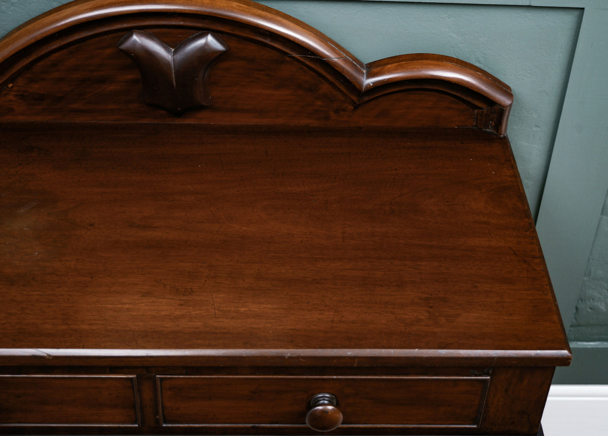 Victorian Mahogany Hall Console Table - Washstand - Bathroom Vanity Converison?