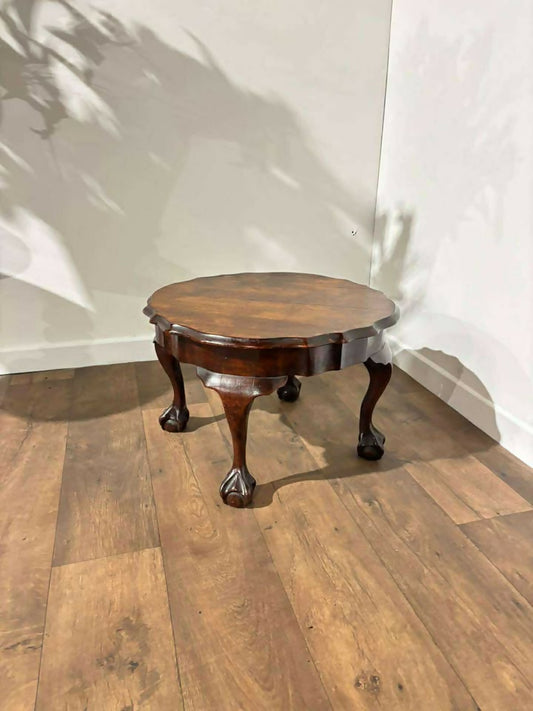 Vintage Mahogany Claw & Ball Coffee Table