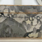 Antique Oak Chinoiserie decoupaged and hand painted large hinged Box