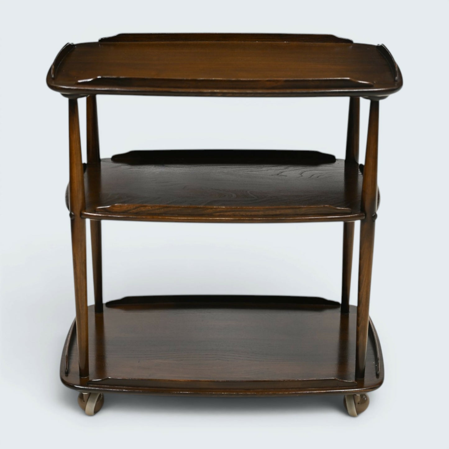 Ercol 3 Tier Serving Table Trolley Very Good Condition FREE Nationwide Delivery