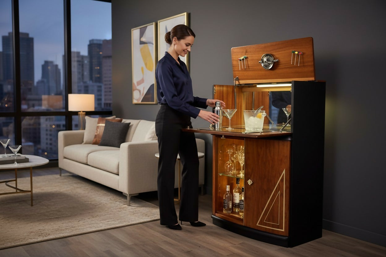 Restored Vintage Drinks Cabinet