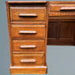 Large Antique Oak Roll Top Desk Jas Shoolbred & Co