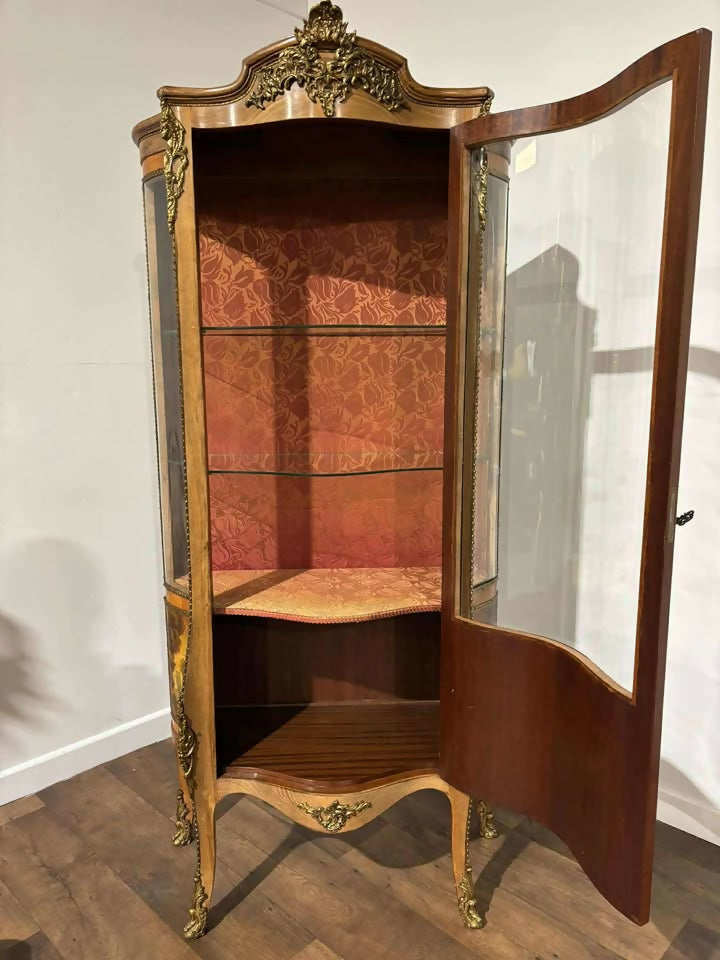 French Vernis Martin Style Vitrine – Louis XVI Revival