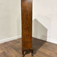 Vintage Oak Two Door Bookcase– Leaded Glass Doors