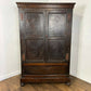 Georgian Oak Two Door Livery Cupboard