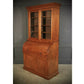 Walnut Cylinder Bureau Vintage Bookcase