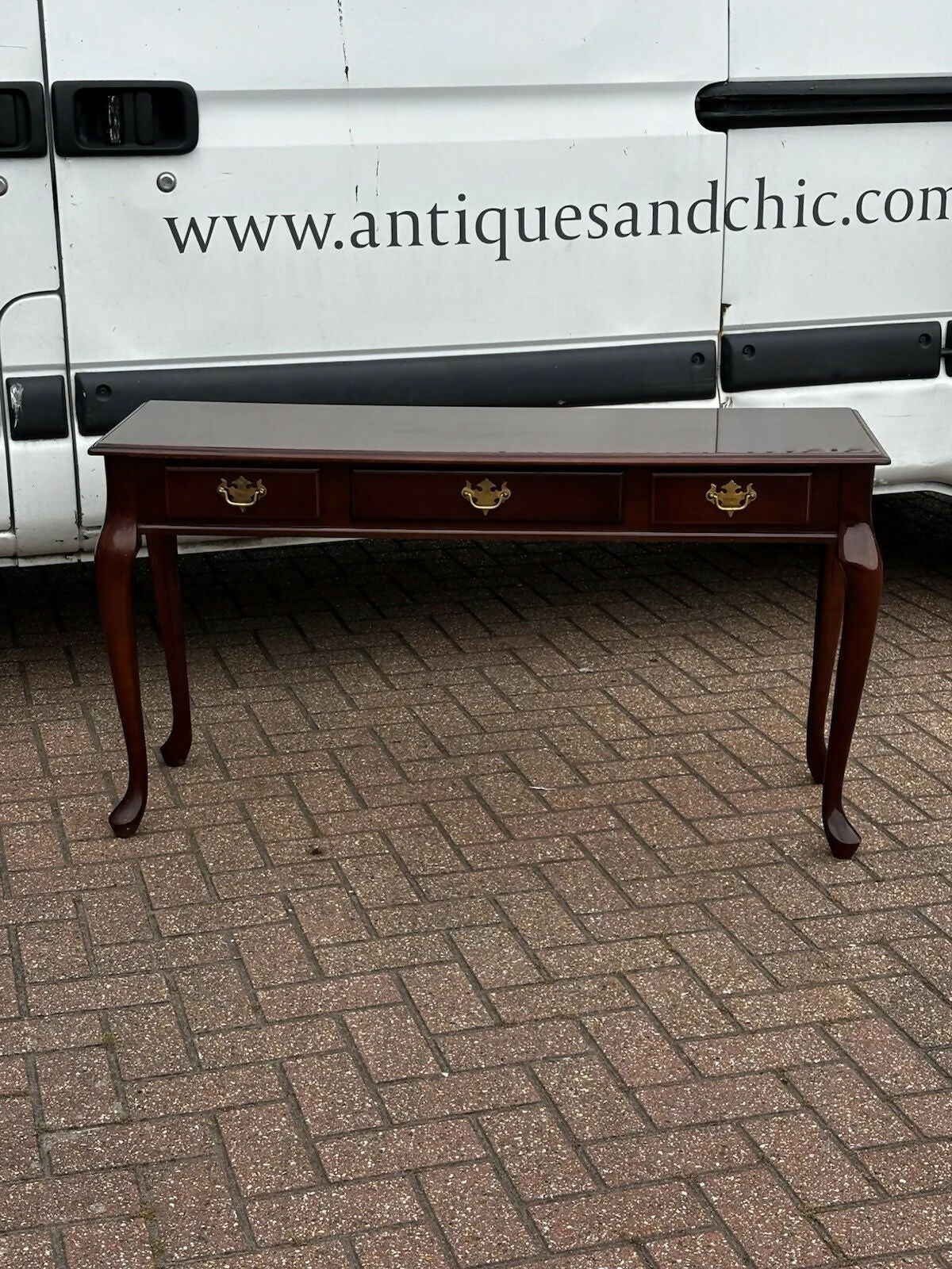 Vintage Console Table, With Drawer.