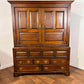 Early Georgian Oak Press Cupboard
