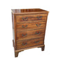 Vintage Georgian tallboy style chest of drawers / bedside table
