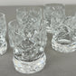 Carafe Set Vintage Style Crystal Cut 6 Shot Glasses and Tray LOT 6436