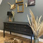 Pro spray painted Stag console table / sideboard ANY COLOUR