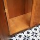 Lebus Double Wardrobe Vintage Retro with Mirror and Two Rails