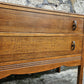 Vintage Chest Of Drawers Oak Two Drawer Cabinet