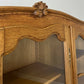 Bookcase Vintage French Louis XVI Oak Display Cabinet Carved Sideboard LOT 6313