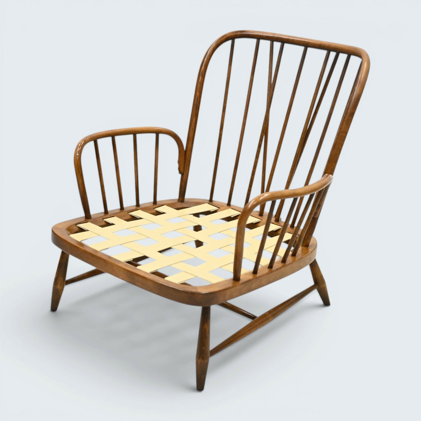 Ercol Jubilee Easy Chair Armchair Golden Dawn New Webbing EXC FREE UK Delivery*