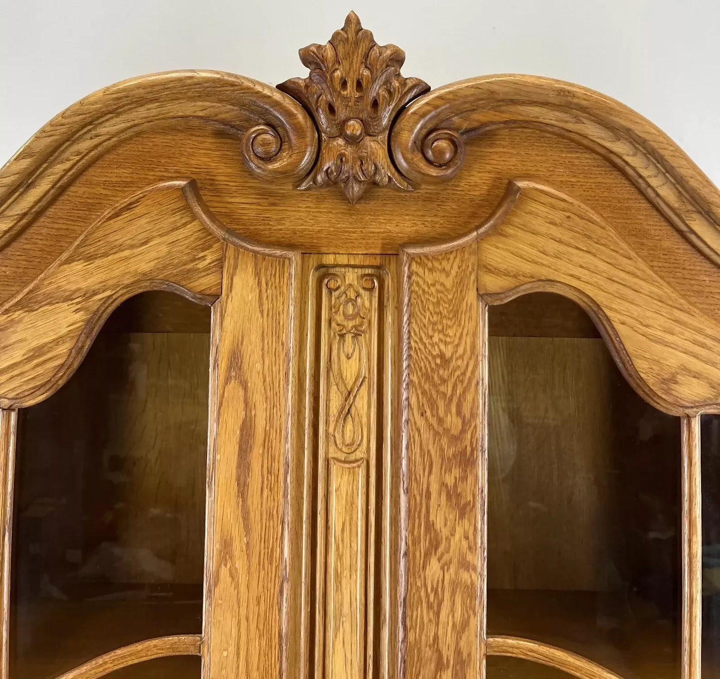 Bookcase Vintage French Louis XIV Style Display Cabinet Sideboard LOT 4479