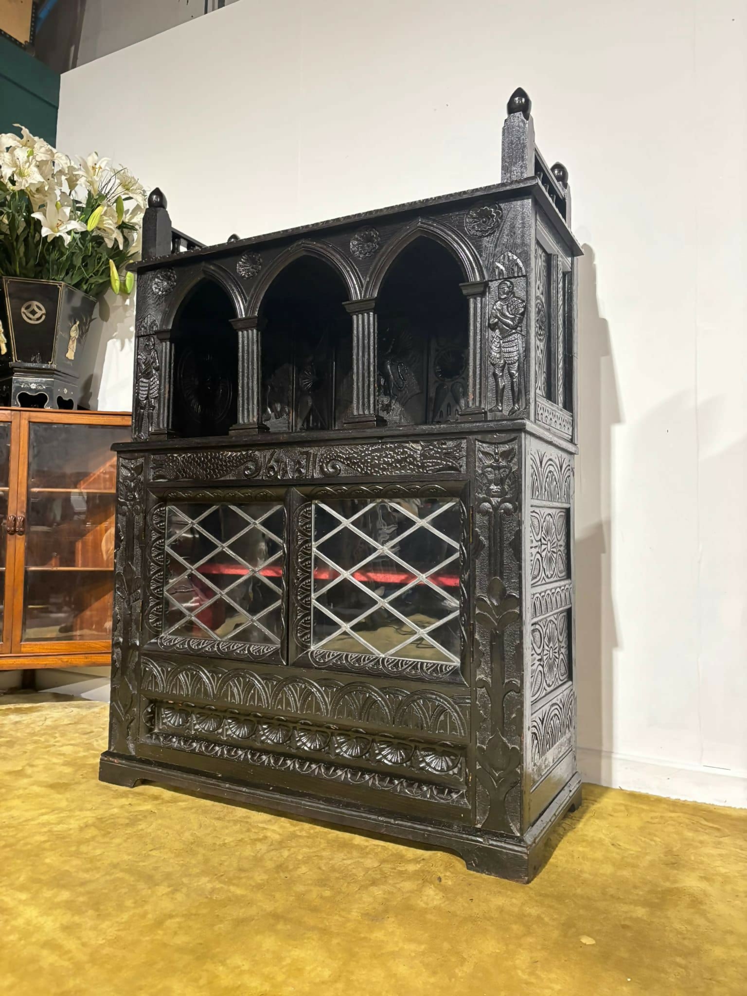 Antique Court Cupboard Dated 16711