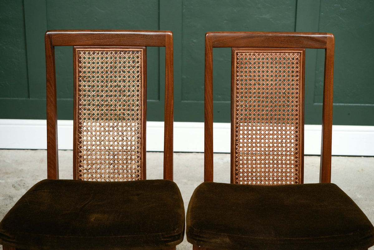 8 x G Plan Cane Bergere Dining Chairs - 1960s - 1970s