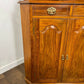 Modern Bespoke Walnut Inlaid Double Corner Cabinet