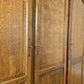 Wardrobe Vintage French Style Oak Triple Door Carved Armoire Cabinet LOT 6525