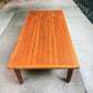 Mid century Teak long coffee table.