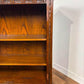 Vintage Dark Oak Open Bookcase by Jaycee – Made in England