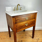 Vintage Vanity Unit Made to Order Vanity Unit Custom Made Bathroom Furniture Antique Vintage Traditional Bathroom Washstand Basin Unit