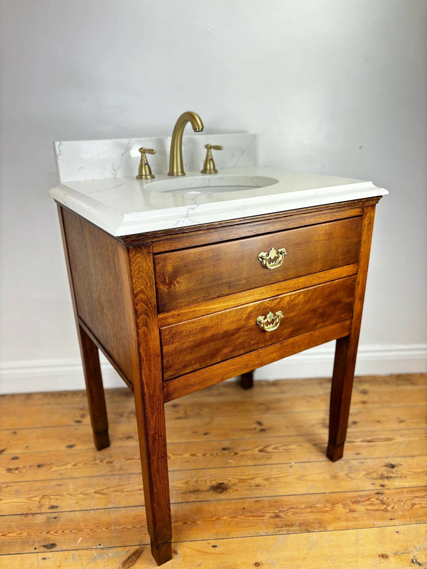 Vintage Vanity Unit Made to Order Vanity Unit Custom Made Bathroom Furniture Antique Vintage Traditional Bathroom Washstand Basin Unit