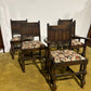 Vintage Ercol Five Gothic Style Dining Chairs.88