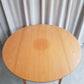 Vintage Mid Century Drop Leaf Oak Effect Extending Dining Table Danish Retro R655