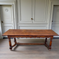 Large French Walnut Country Dining Table