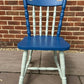 Colourful kitchen chairs
