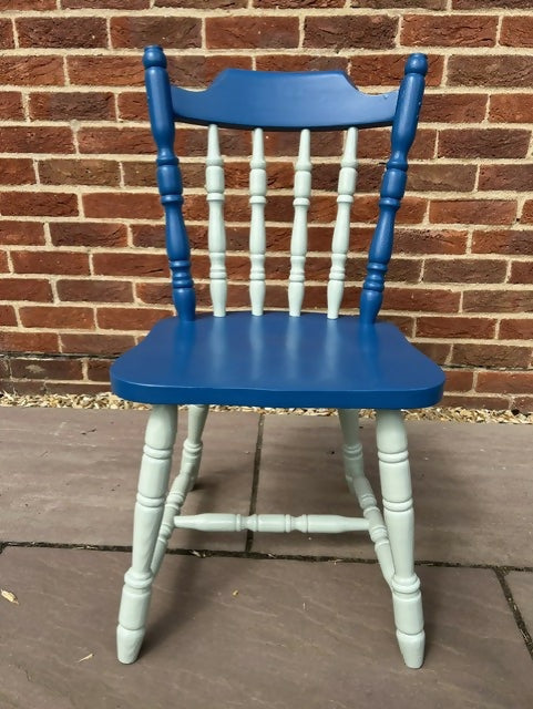 Colourful kitchen chairs