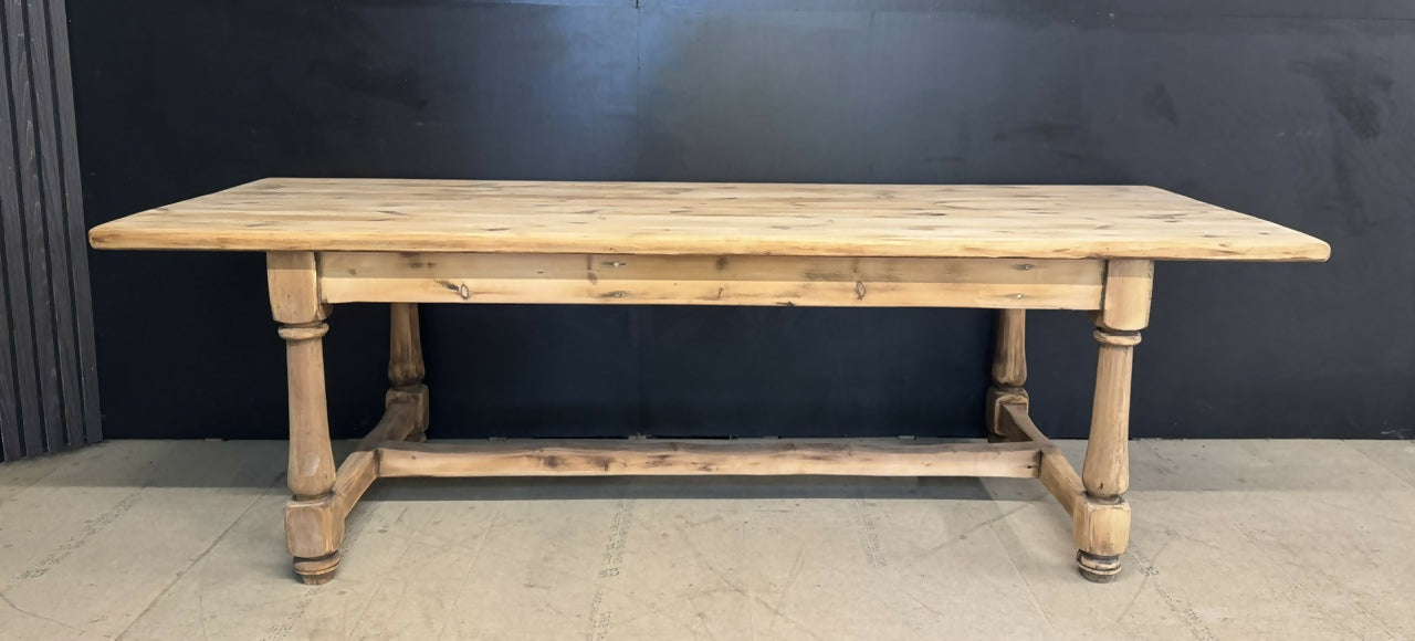 Larger Pine Farmhouse Dining Table