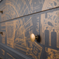 Meredew Chest of Drawers | Mid Century Modern Architectural Blueprint Tallboy Storage
