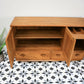 Ercol Windsor Elm Sideboard Model 468 on Castors Light Finish 1960s