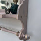 SOLD!! Please don’t order. Vintage Vanity Mirror Shelf with Rail. Bathroom mirror