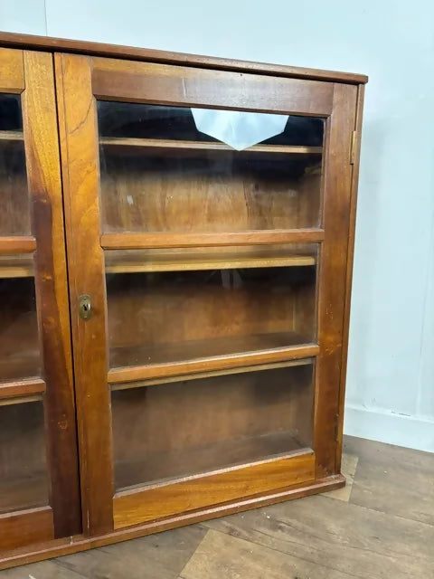 Mid-Century Teak Glazed Bookcase