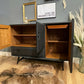 Vintage black Ercol Windsor sideboard