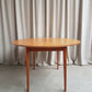 Vintage Mid Century Drop Leaf Oak Effect Extending Dining Table Danish Retro R655