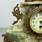 Clock Antique French Ornate Figural Marble Forgeron Mantel Clock LOT 6479