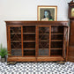 Howard and Sons Bookcase Astral Glazed Mahogany Early Twentieth Century